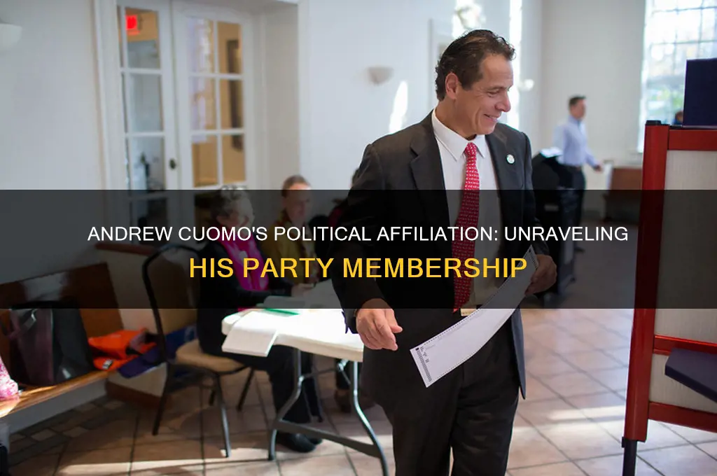 what political party is andrew cuomo