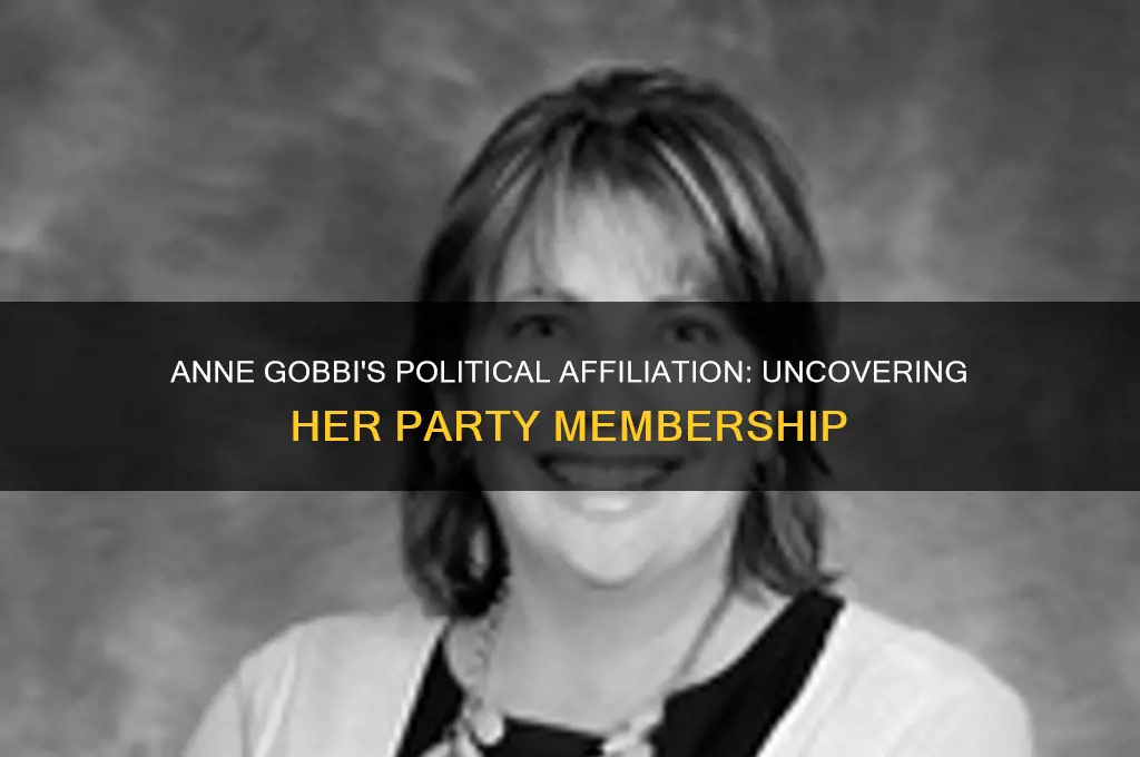 what political party is anne gobbi apart of