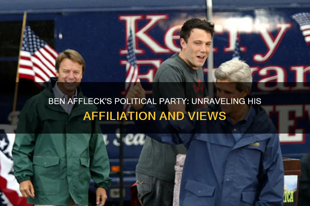 what political party is ben affleck