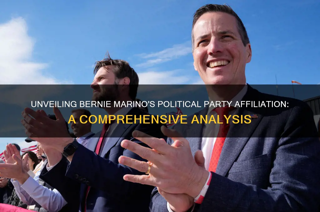 what political party is bernie marino
