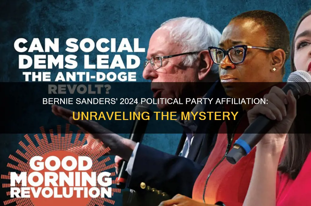 what political party is bernie sanders running for