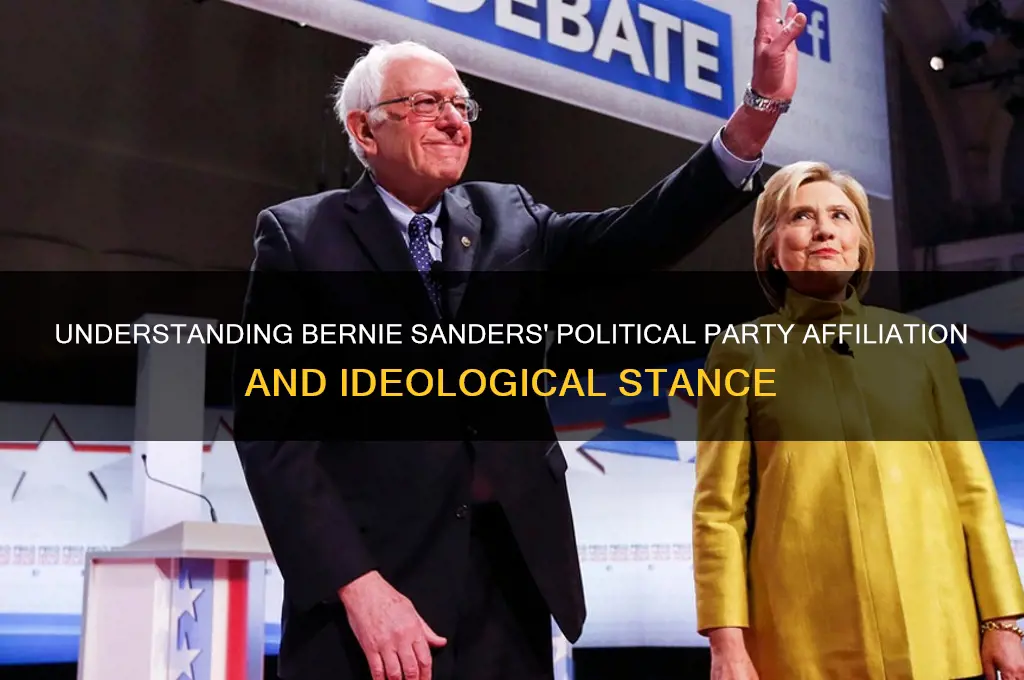 what political party is bernie sanders