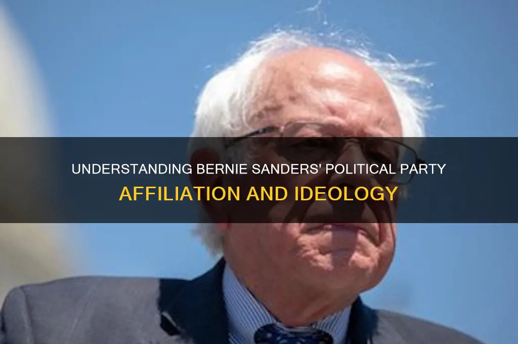 what political party is bernnie sanders
