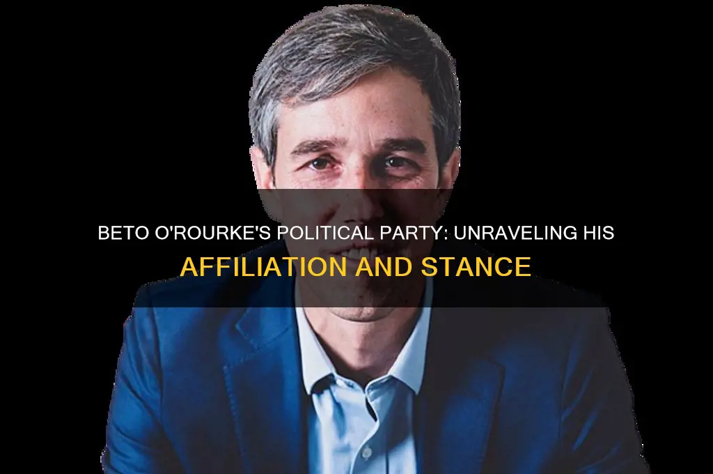 what political party is beto o rourke