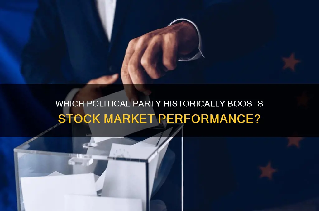 what political party is better for the stock market