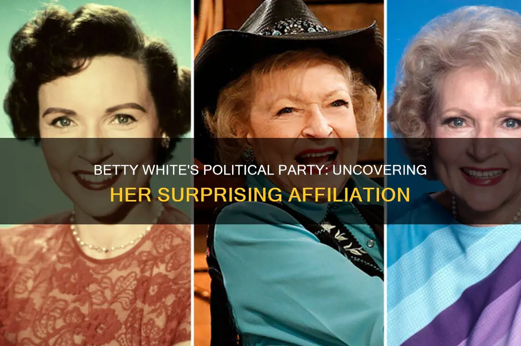 what political party is betty white