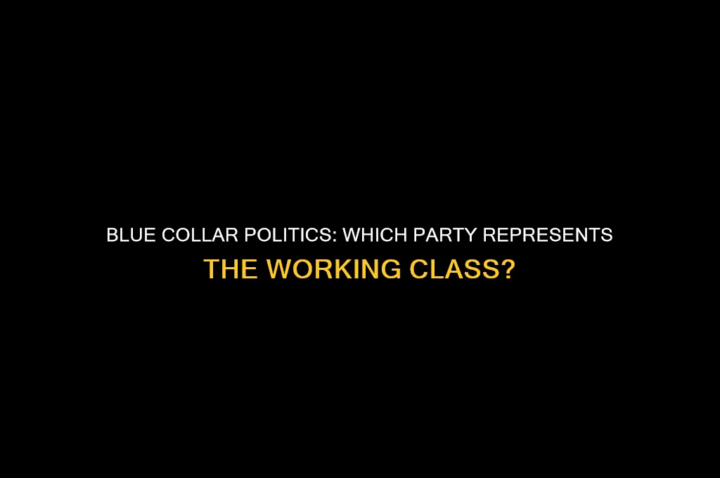 what political party is blue collar