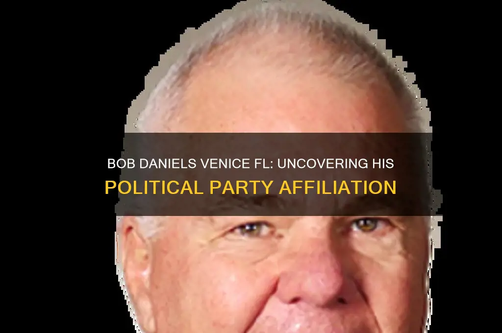 what political party is bob daniels venice fl