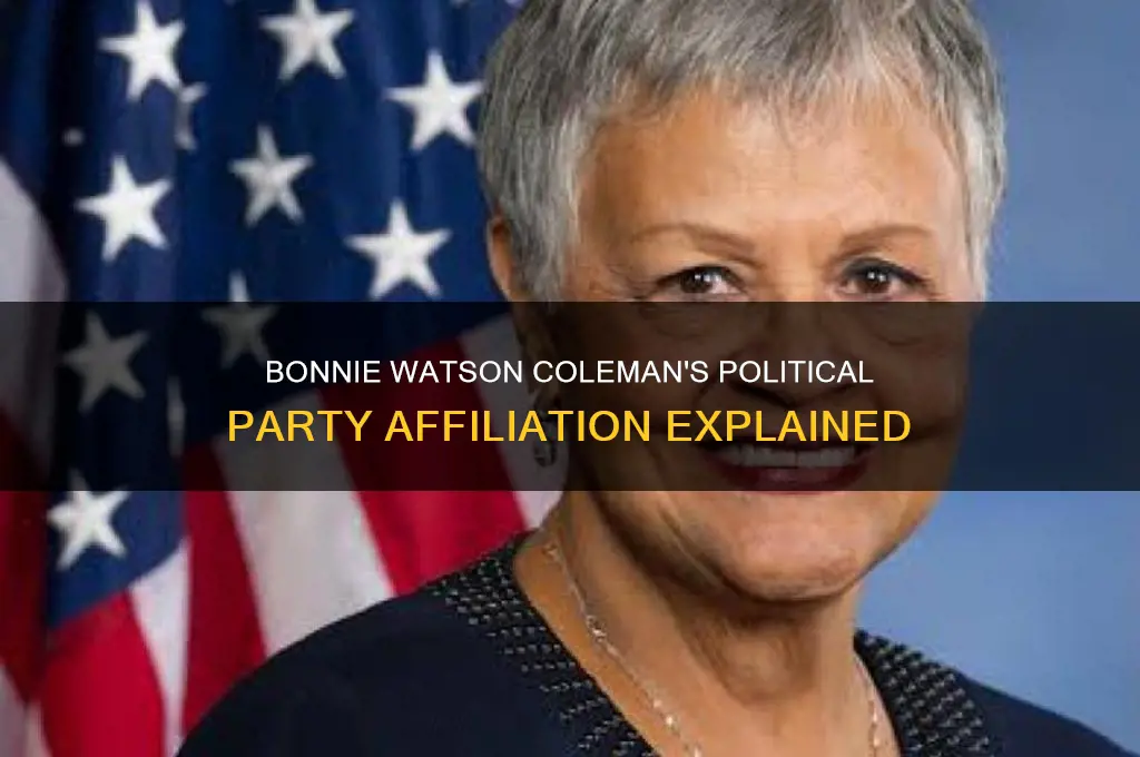 what political party is bonnie watson coleman