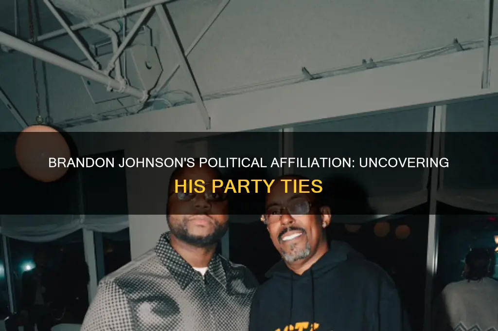 what political party is brandon johnson