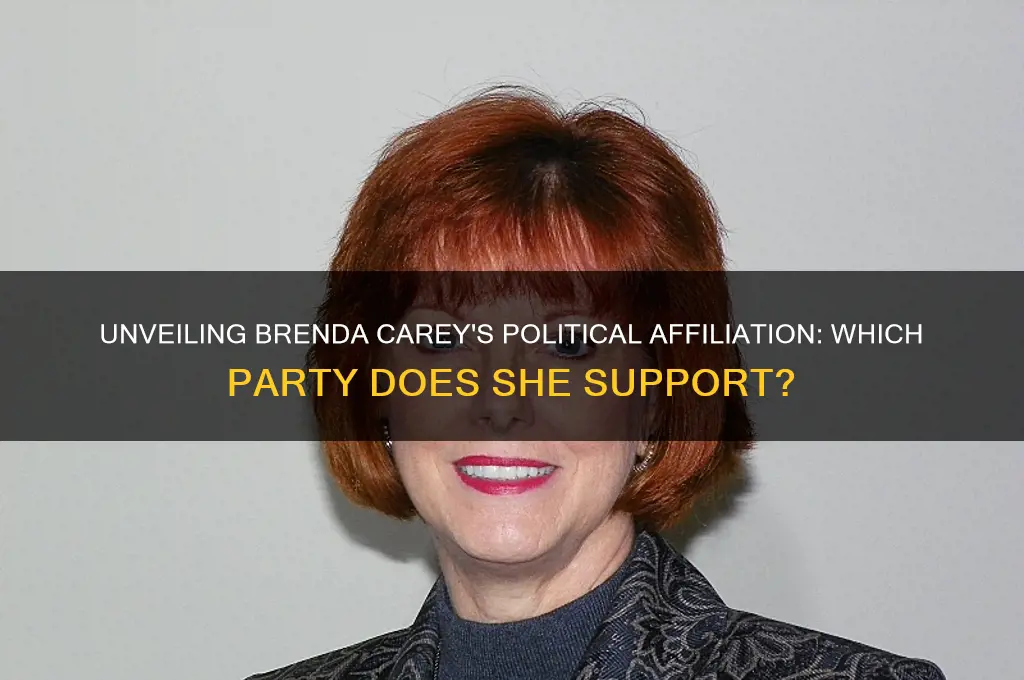 what political party is brenda carey