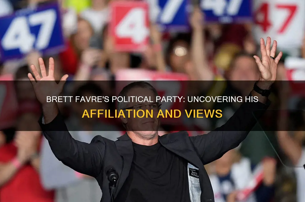 what political party is brett favre