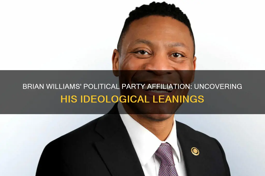 what political party is brian williams