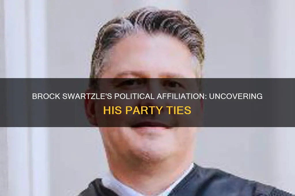 what political party is brock swartzle