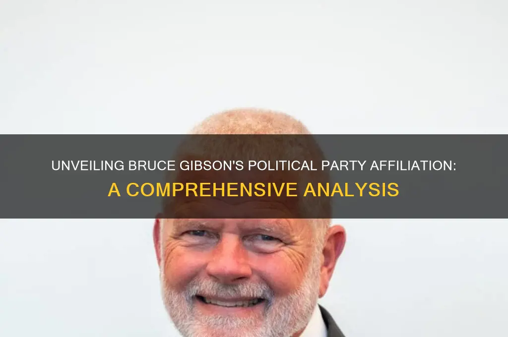 what political party is bruce gibson
