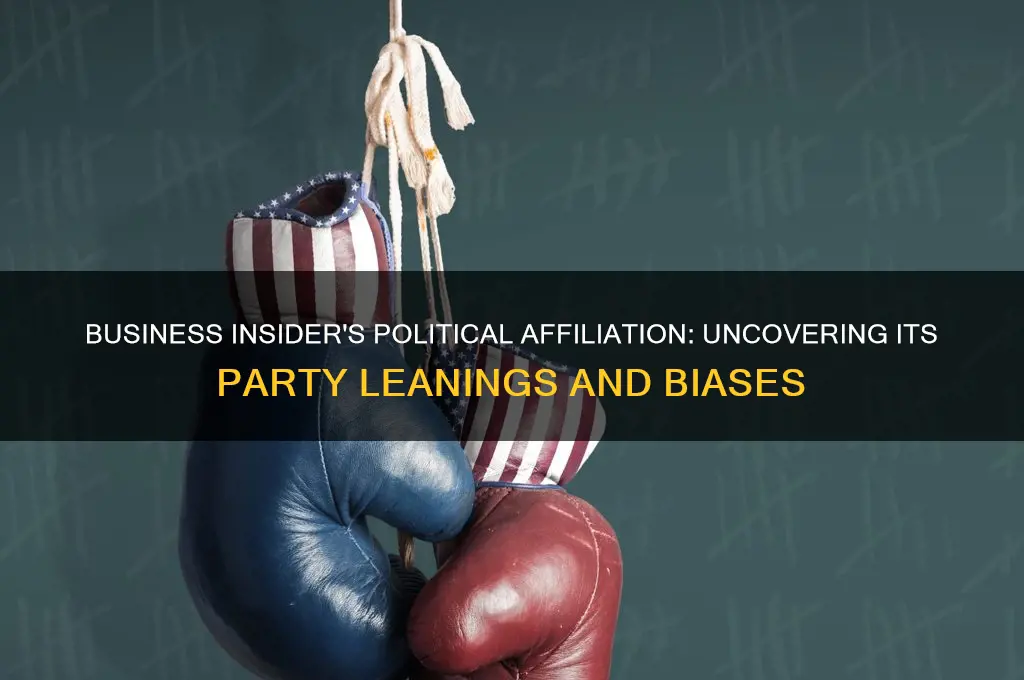 what political party is buniness insider afliliated with
