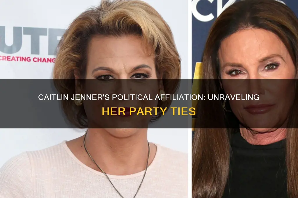 what political party is caitlin jenner