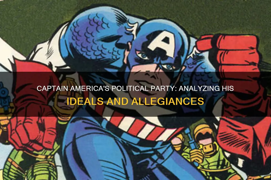 what political party is captain america