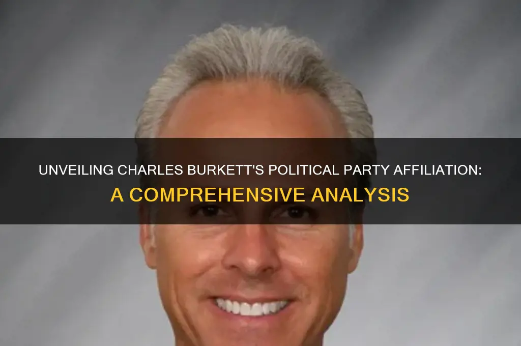 what political party is charles burkett