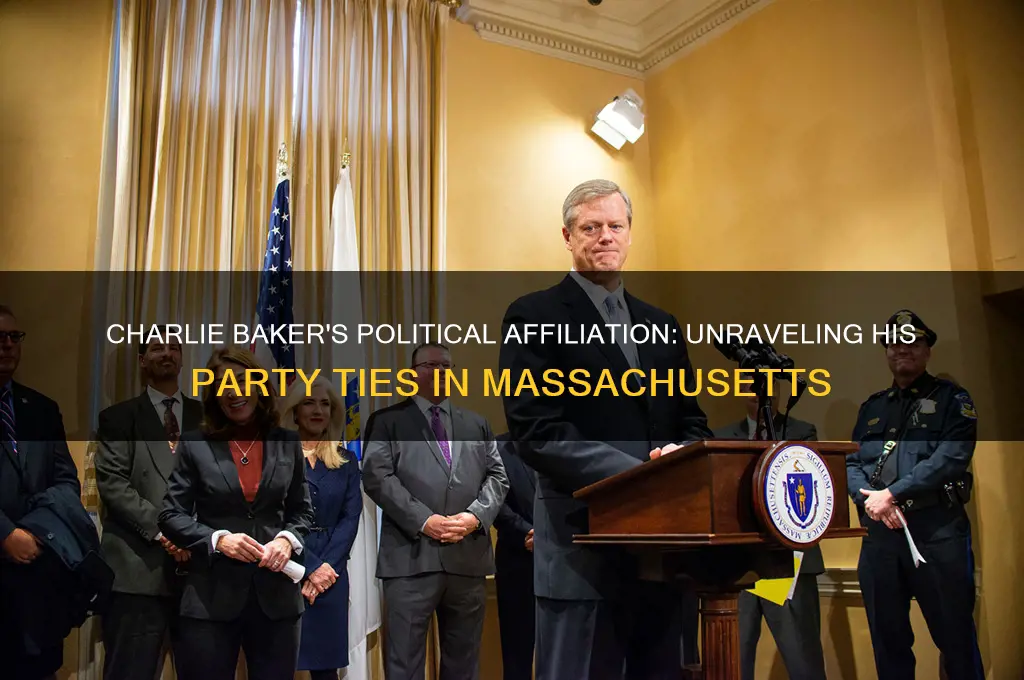 what political party is charlie baker