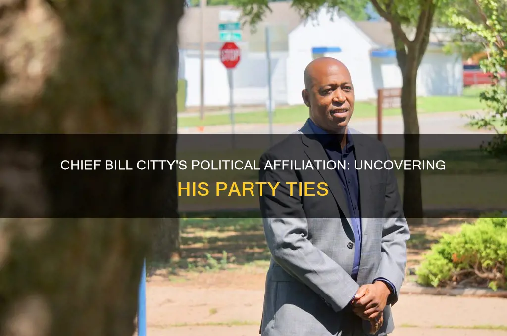 what political party is chief bill citty