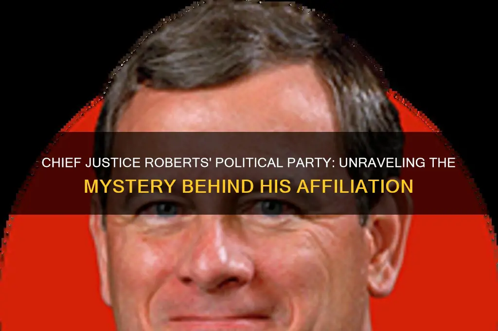 what political party is chief justice roberts