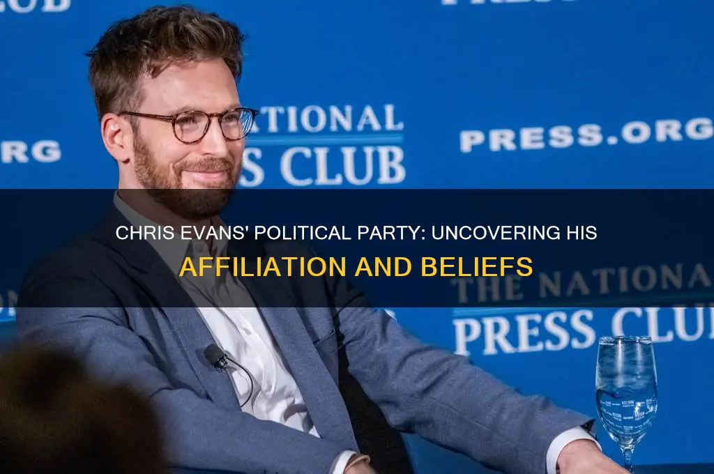 what political party is chris evans