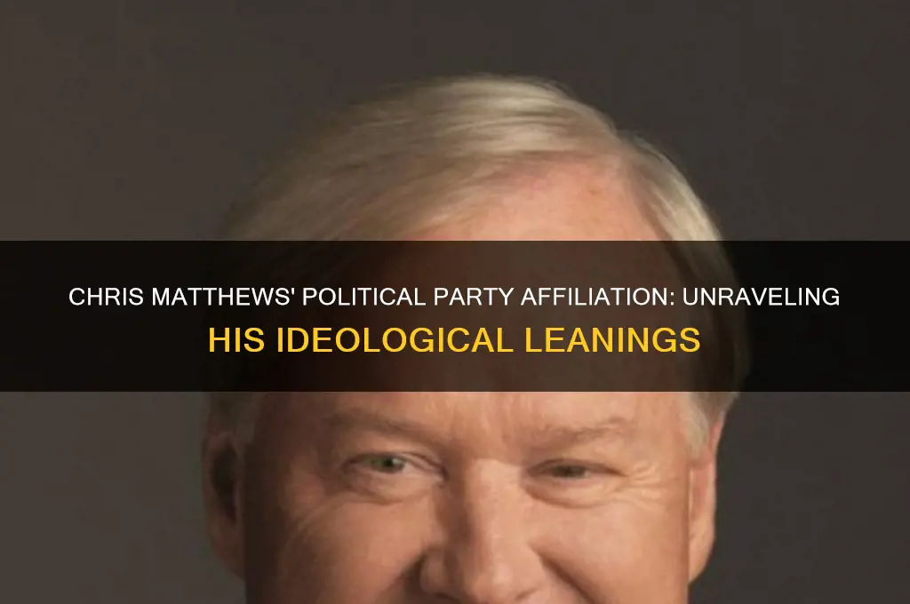 what political party is chris matthews