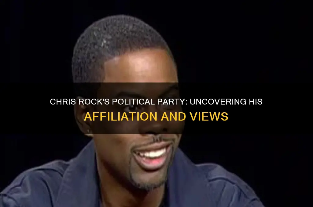 what political party is chris rock