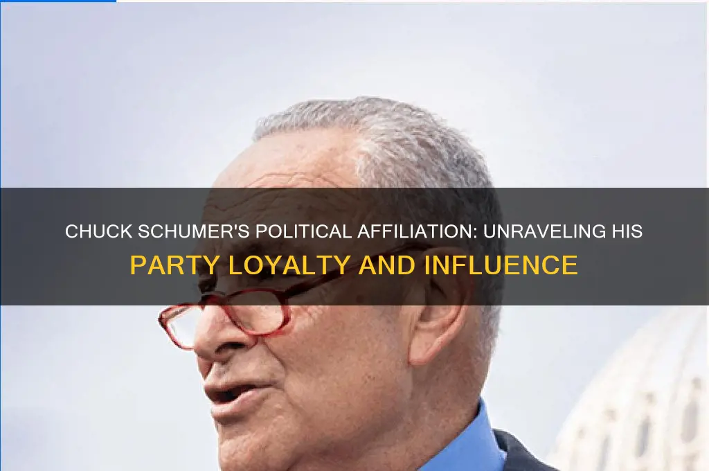 what political party is chuck schumer
