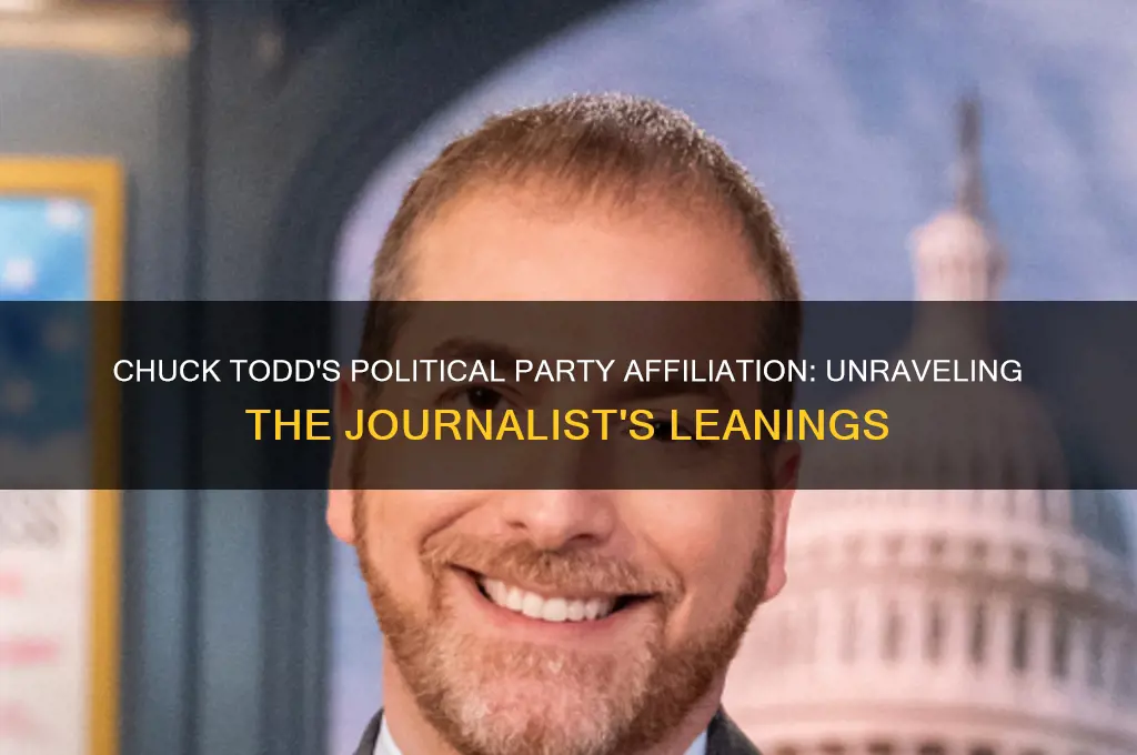 what political party is chuck todd