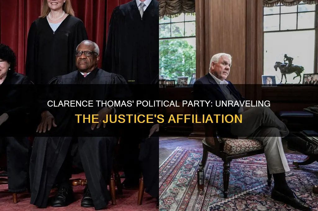 what political party is clarence thomas