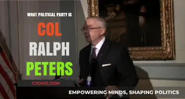 Col. Ralph Peters' Political Party Affiliation: Unveiling His Ideological Leanings