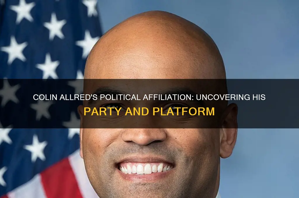what political party is colin allred