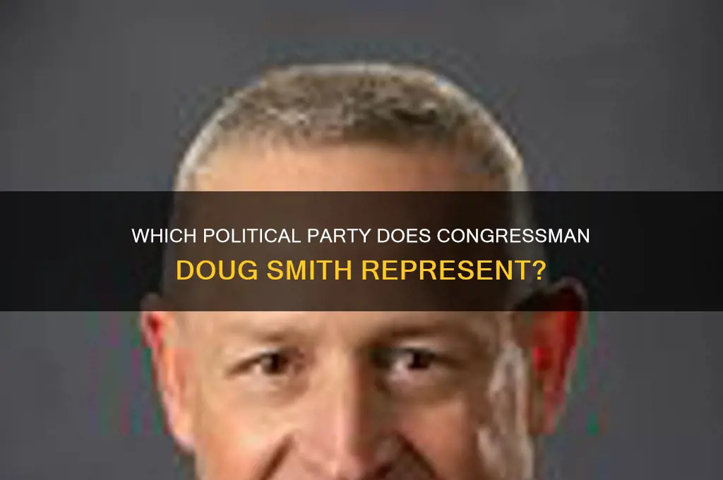 what political party is congressman doug smith represent