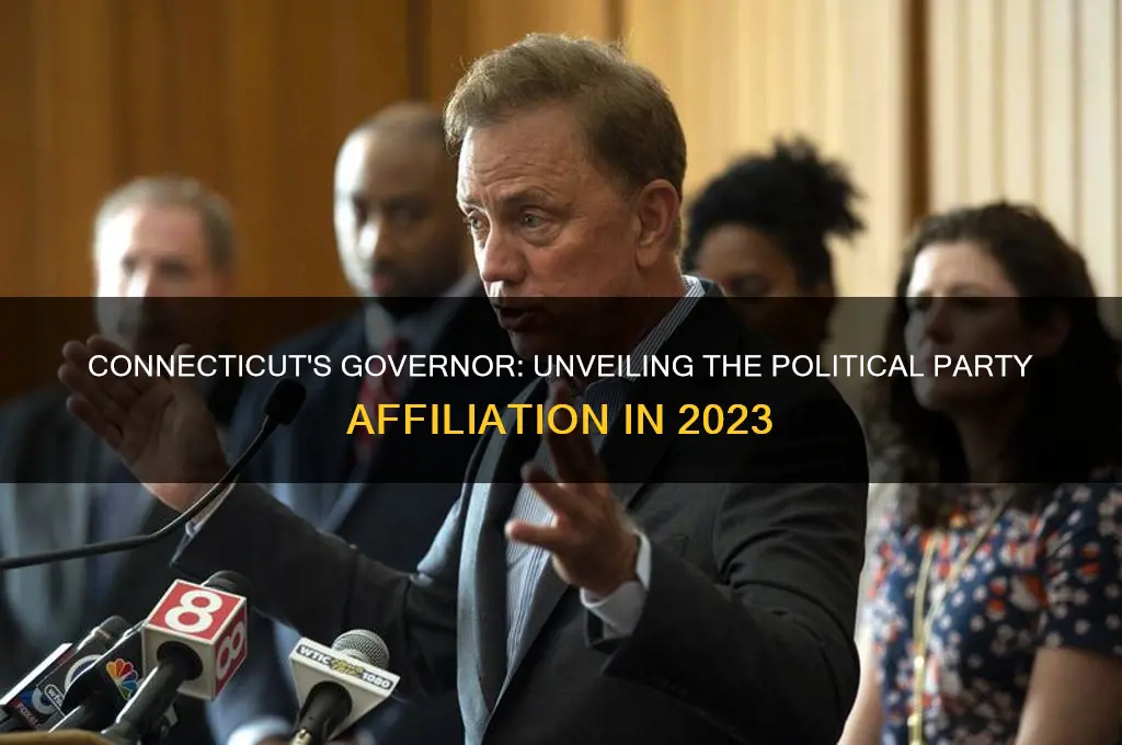 what political party is connecticut governor