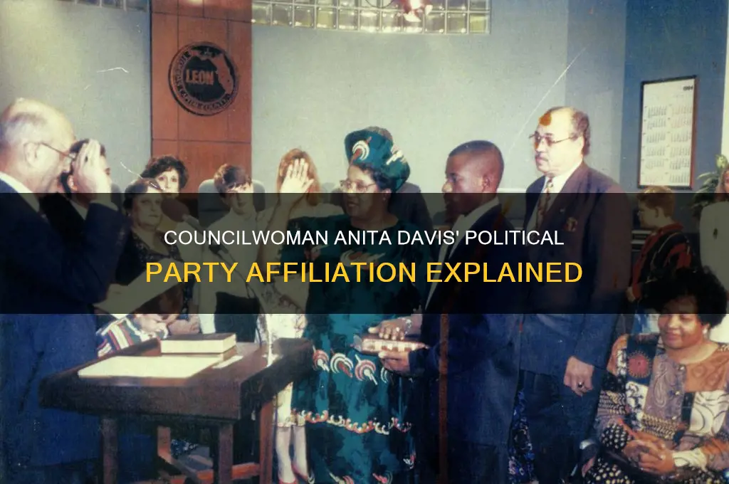 what political party is councilwoman anita davis