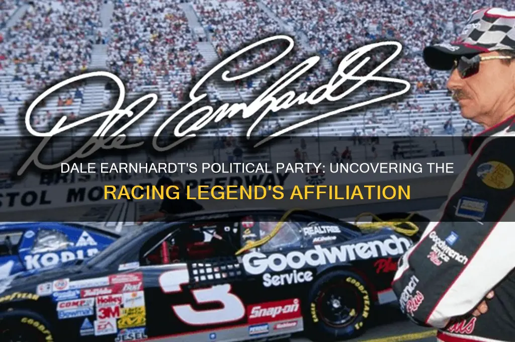 what political party is dale earnhardt