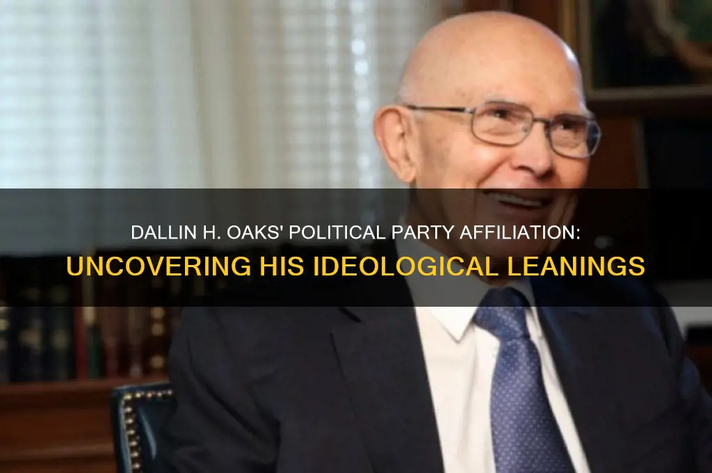 what political party is dallin h oaks