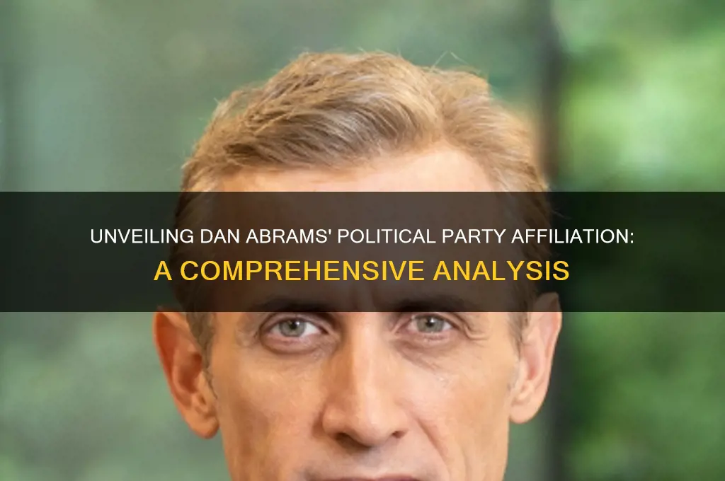 what political party is dan abrams