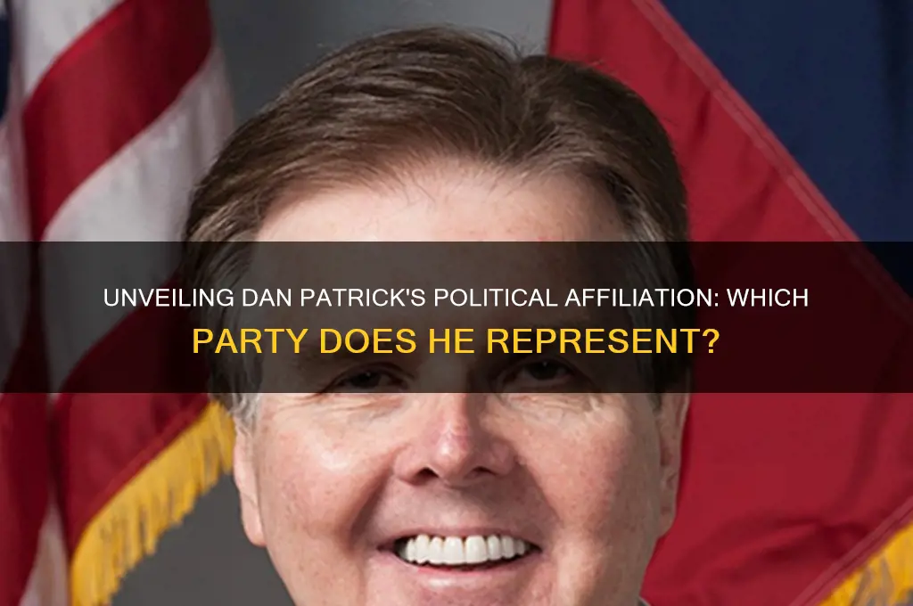 what political party is dan patrick