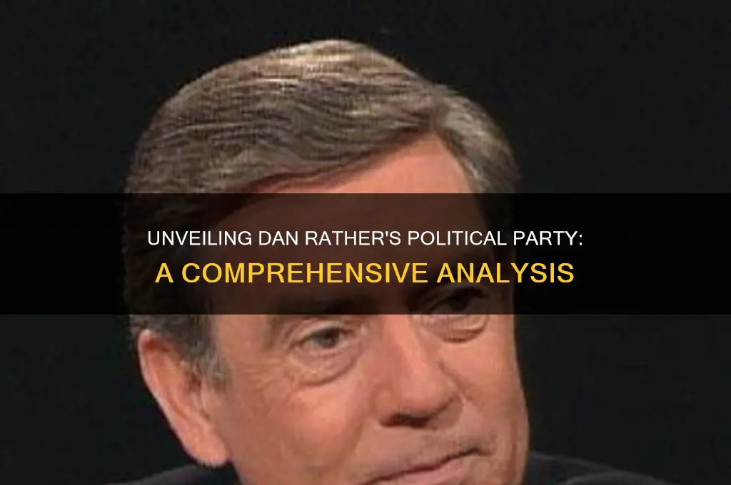 what political party is dan rather