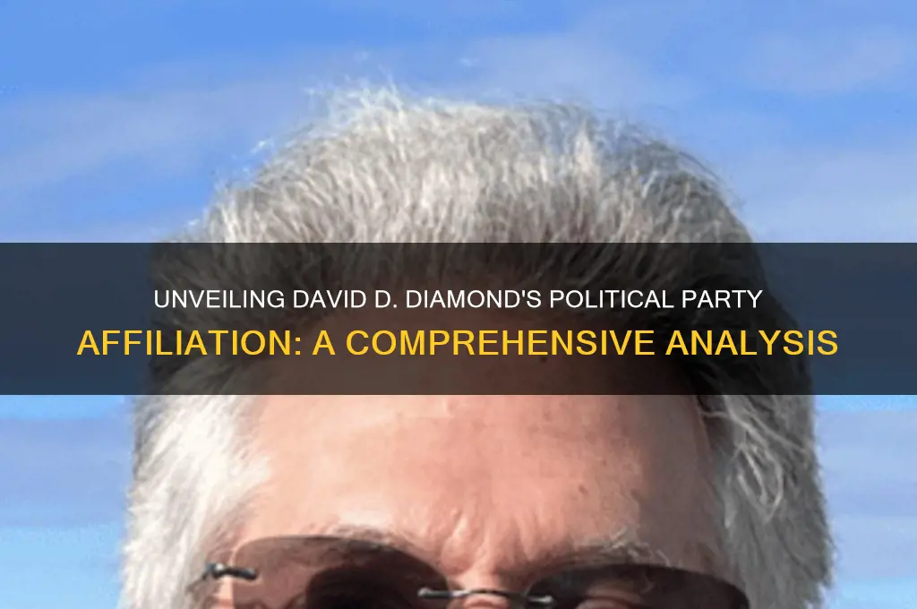 what political party is david d diamond