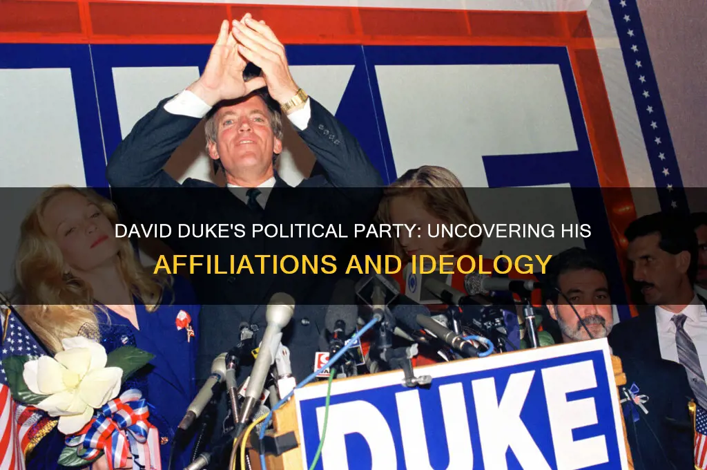 what political party is david duke