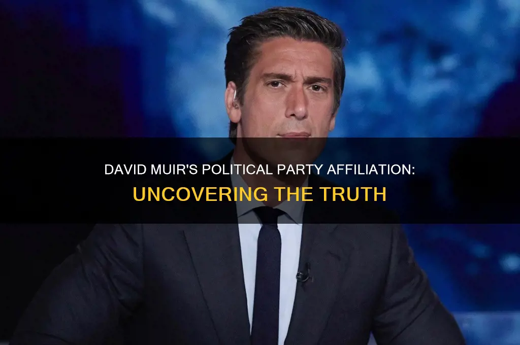 what political party is david muir affiliated with