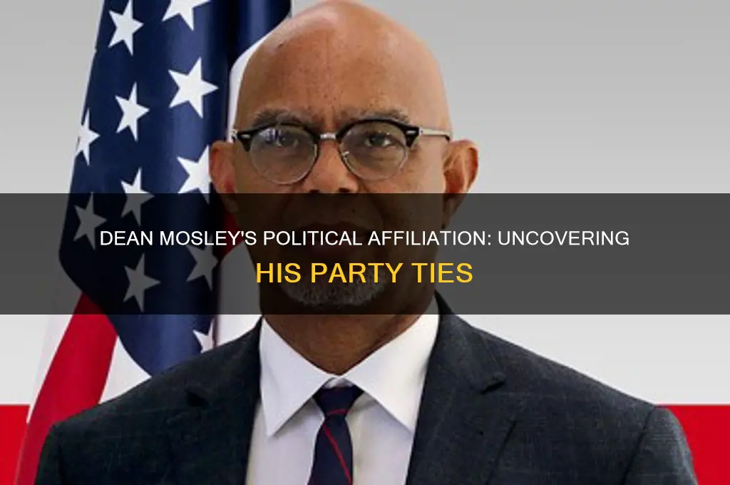 what political party is dean mosley
