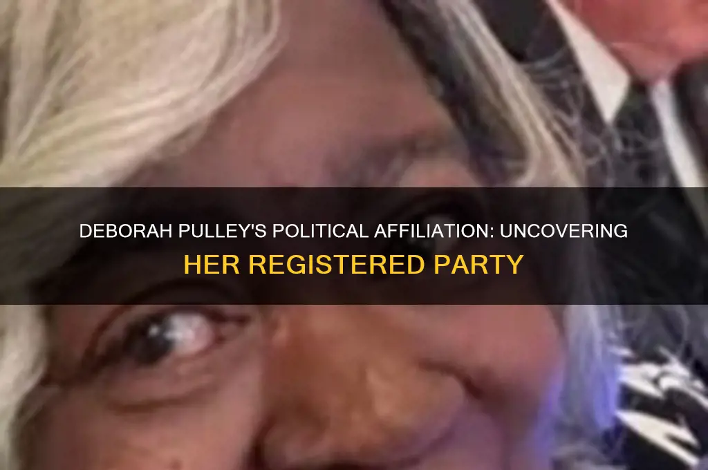 what political party is deborah pulley registered