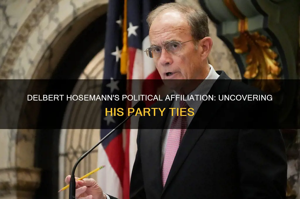 what political party is delbert hosemann