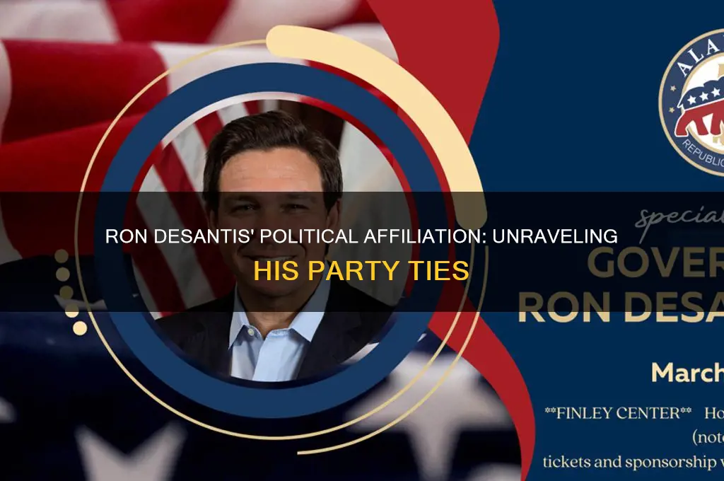 what political party is desantis