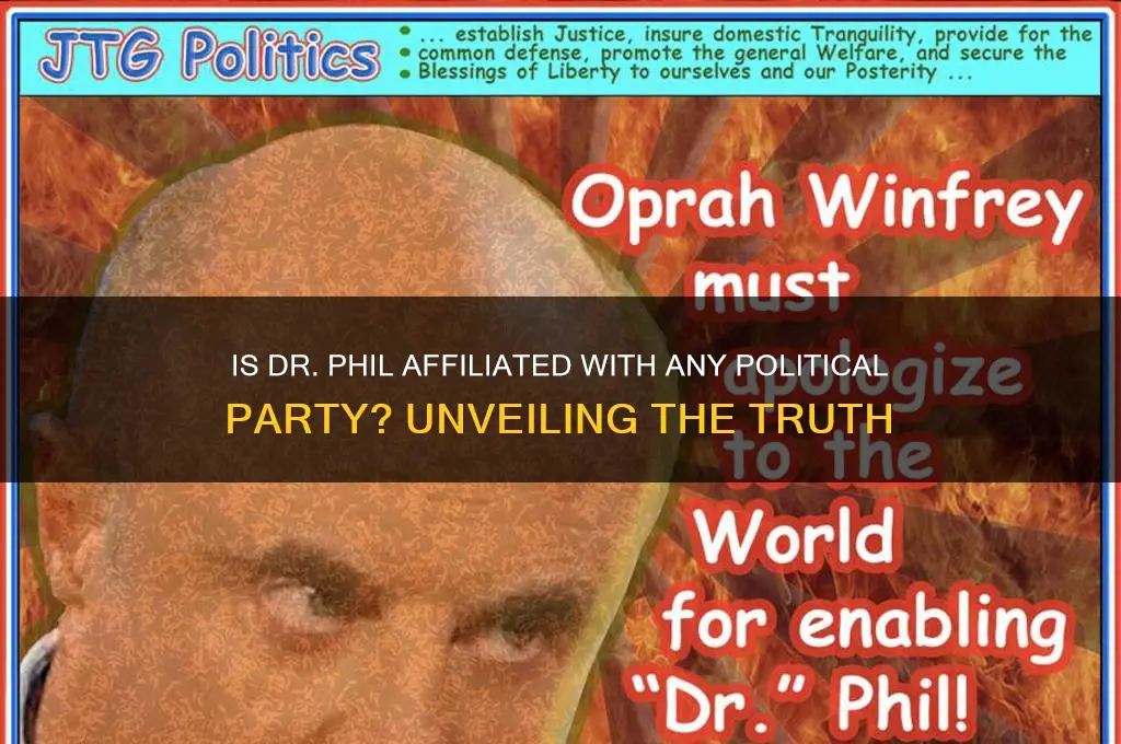 what political party is doctor phil
